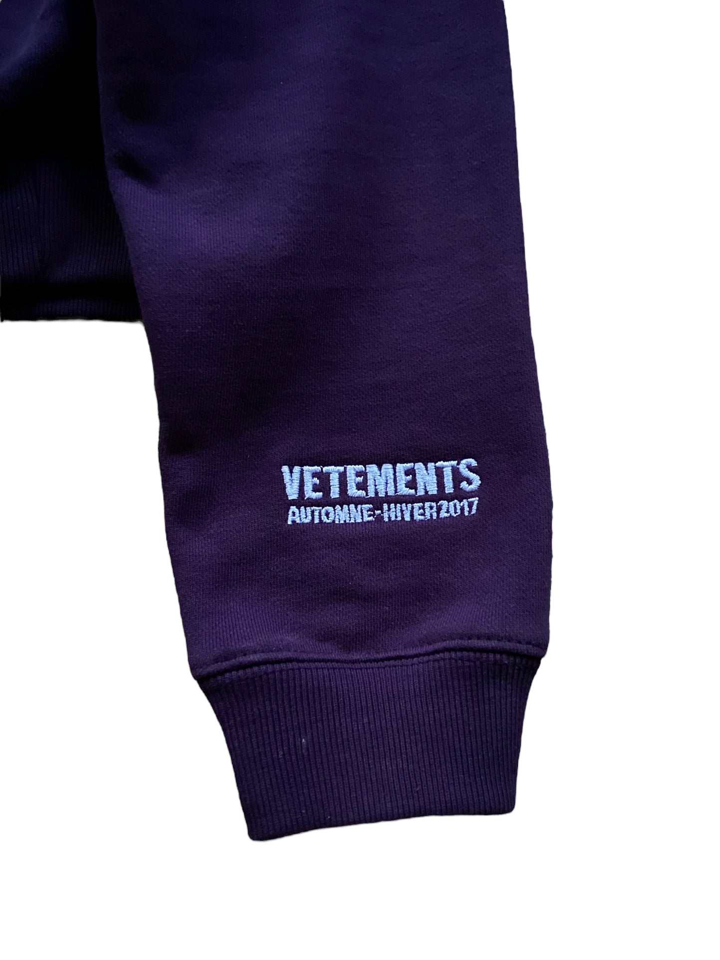 Vetements regret sweatshirt