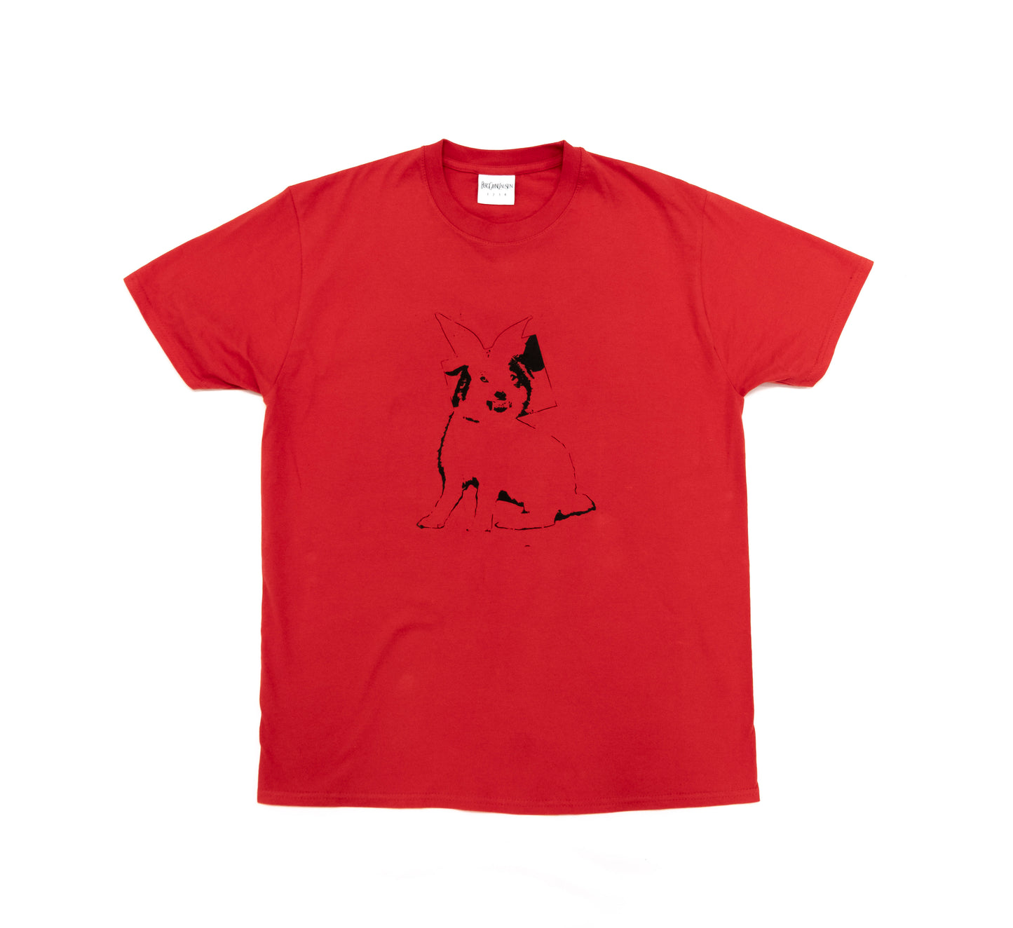 Red rabid rabbit T-shirt