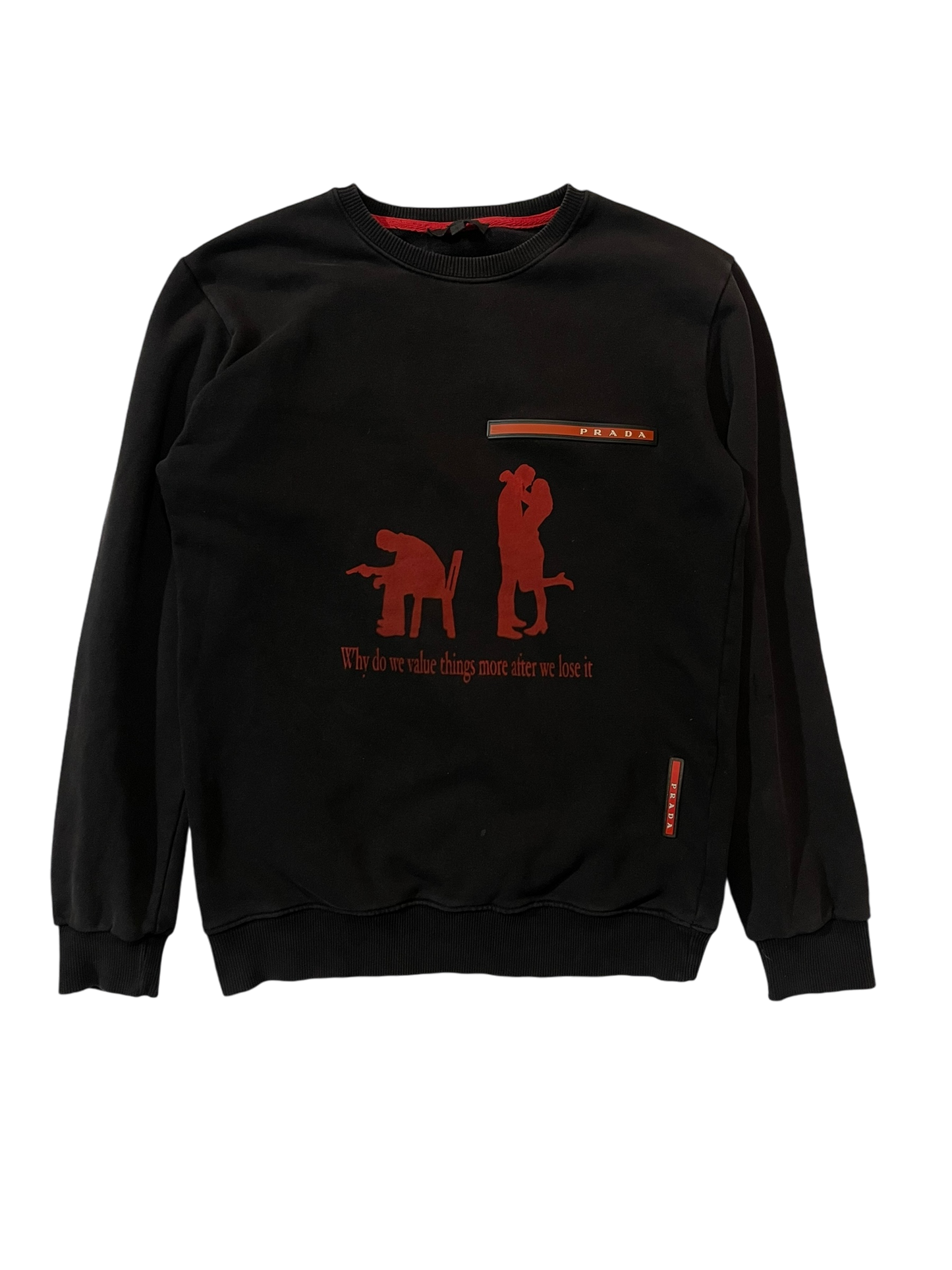 Prada regret sweatshirt